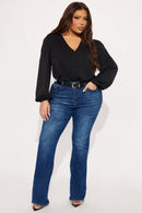 Blusa elegante Preta