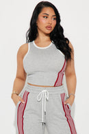 Conjunto de calças Varsity Babe