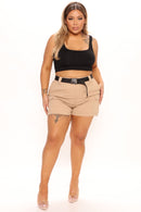 Shorts Cargo com Fivela