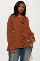 Blusa Cressida com Babados