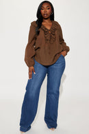 Blusa com babados Koraline