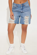Shorts jeans rasgados