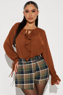 Blusa Cressida com Babados